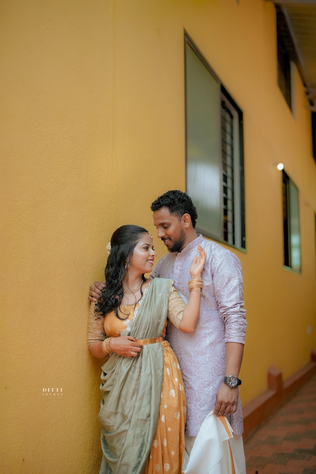 Ashwitha and Prathish together